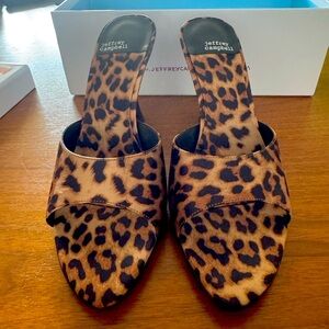 Jeffery Campbell leopard heel